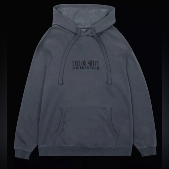 Taylor Swift The Eras Tour Charcoal Hoodie Unisex